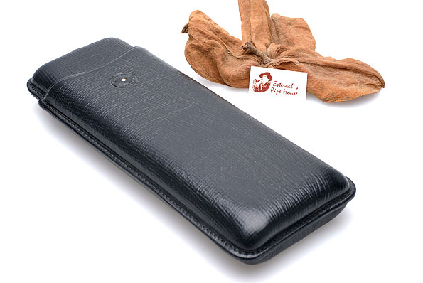 Alfred Dunhill Cigar Case Corona (X3) Black [PA7501]